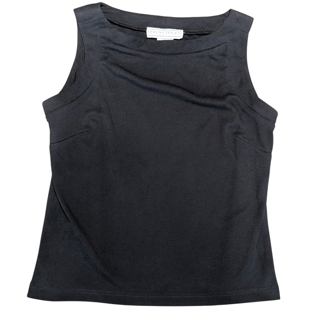 Vintage Principles Medium Black Tank Top
